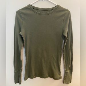 Arizona olive green Long sleeve T-shirt, M